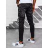 Čierne pánske džínsové nohavice