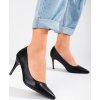 Klasické dámske čierne lodičky Shelovet