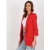 Červené elegantné sako
