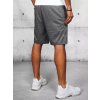 Tmavosivé pánske teplákové šortky