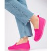Dámske textilné slip-on tenisky Shelovet ružové