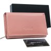 Cavaldi Ružová peňaženka so zadným vreckom M218