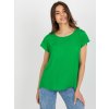 Zelené voľné tričko