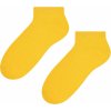 Žlté členkové dámske ponožky Art. 052