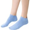 Svetlomodré členkové dámske ponožky Art. 052
