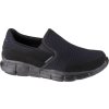 Čierne pánske slip on tenisky Skechers Equalizer
