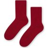 Vínové dámske ponožky Art.093