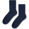 Tmavomodré dámske ponožky Art.093