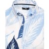 Pánska košeľa so vzorom listov