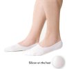 Biele dámske krátke ponožky Art.058