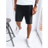 Čierne teplákové šortky
