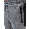 Tmavosivé teplákové šortky
