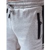 Svetlosivé teplákové šortky