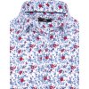 Farebná pánska košeľa so vzorom drobných kvetov
