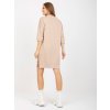Svetlobéžové mikinové šaty