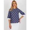Námornícka blúzka s bodkami