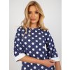 Námornícka blúzka s bodkami
