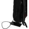 David Jones Čierny športový plecniak s priehradkou na notebook