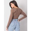 Hnedé dámske tričko