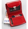 Peterson červená peňaženka Y235