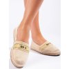 Dámske béžové espadrilky BIG STAR