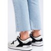 Dámske bielo-čierne sneakersy Shelovet