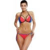 Červeno-modré bikiny  Lara Nectarine Ortensia-Blu