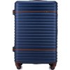 SOLIER tmavomodrý škrupinový kufor veľ. M 22'