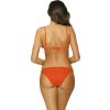 Oranžové volánikové push-up bikiny Matylda Portland
