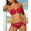 Červené bikiny s prestrihmi Amiri