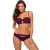 Tmavofialové bikiny s prestrihmi Amiri