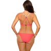 Koralové bikiny s ozdobným prešívaním Dajon