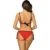 Červené push-up bikiny Camilla Redcoat (Veľkosť S)