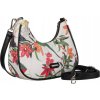 David Jones biela kvetinová crossbody