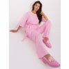 Svetloružový ležérny komplet