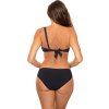 Čierne bikiny na jedno rameno Elina
