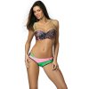 Zeleno-ružové bikiny Margaret Blu Scuro-Crickiet-Hollywood