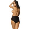 Čierny vysoký spodný diel plaviek Figi Mona