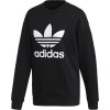 Čierna dámska mikina adidas Trefoil Crew Sweatshirt