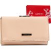 Lorenti Béžová hladká kožená peňaženka S231