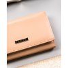 Lorenti Béžová hladká kožená peňaženka S231