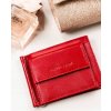 Peterson Červená malá kožená peňaženka Y396