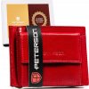 Peterson Červená malá kožená peňaženka Y396