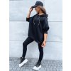 Čierna súprava s oversize mikinou LUNAR LUXE
