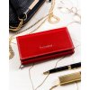 4U Cavaldi Červená kožená peňaženka s farebným vnútrom M541 (Veľkosť ONE SIZE)