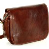MAZZINI Hnedá kabelka cez rameno