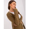 Khaki ľahký Kardigán
