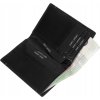 4U Cavaldi čierna sada s peňaženkou a púzdrom na karty B038