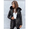 Čierna zateplená parka GODDESS
