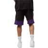 Čierno-fialové kraťase New Era NBA Colour Block Short Lakers